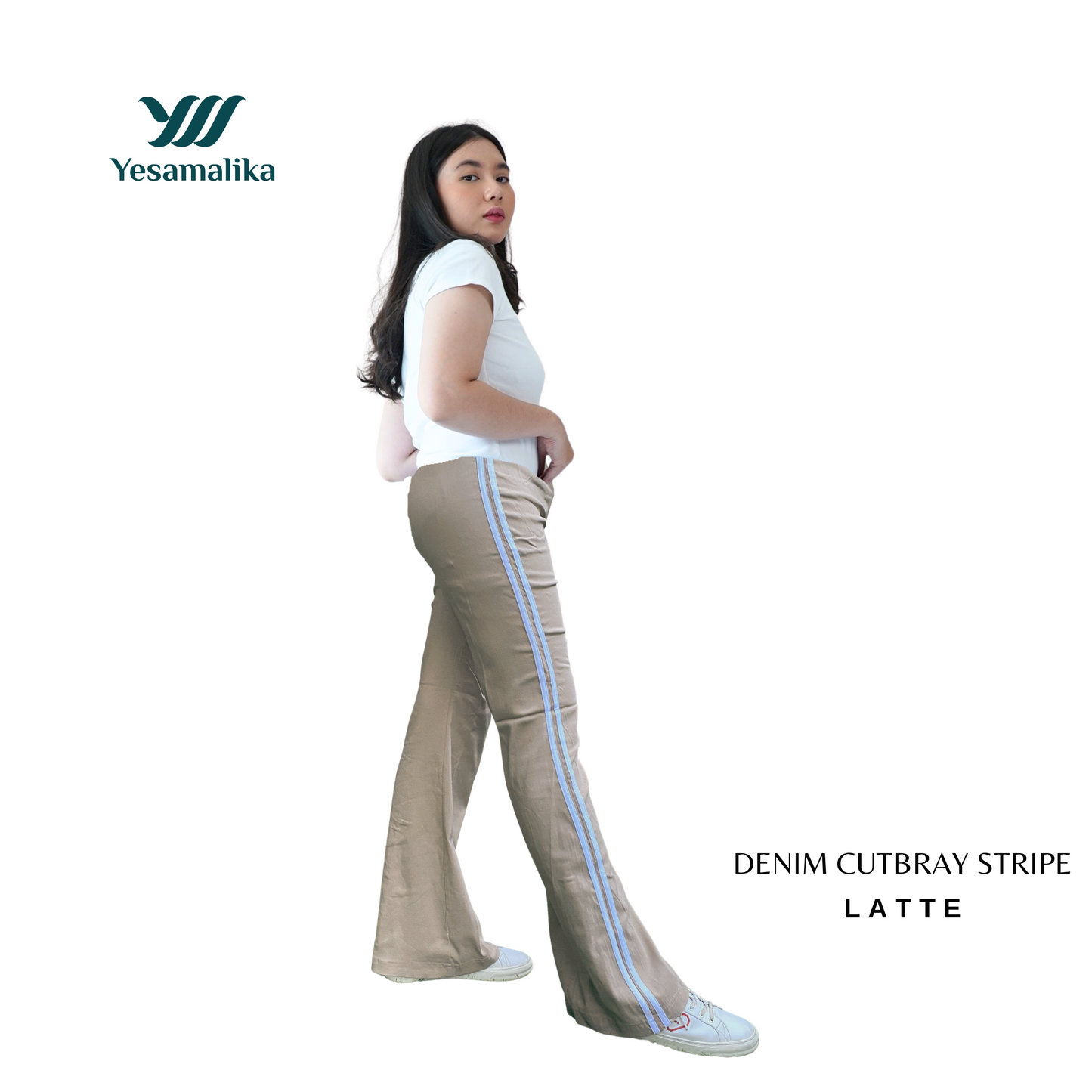 Denim Cutbray Stripe