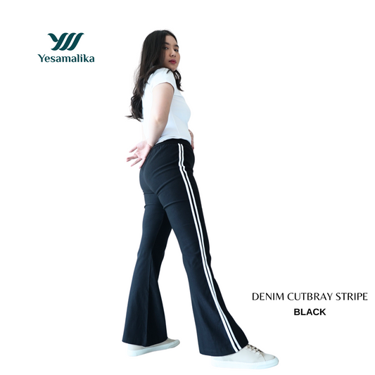 Denim Cutbray Stripe