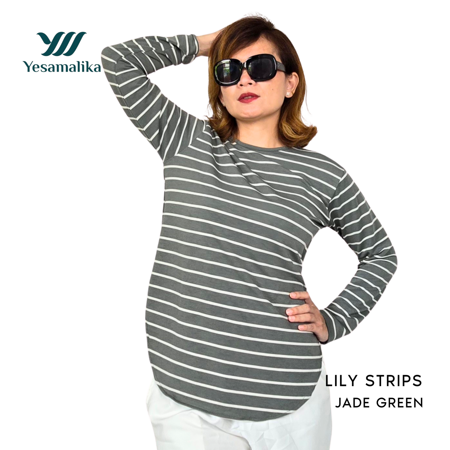 Lily Strip Top