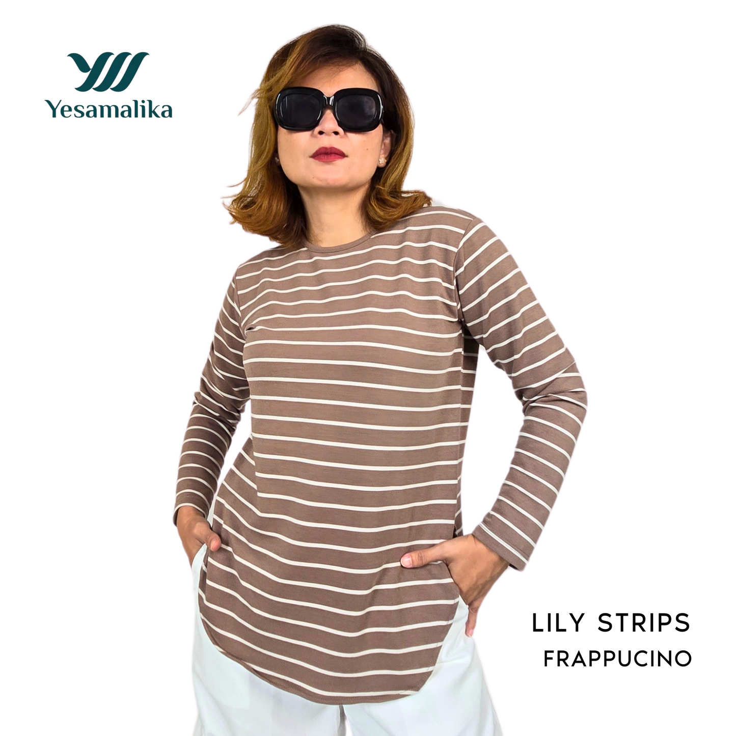 Lily Strip Top