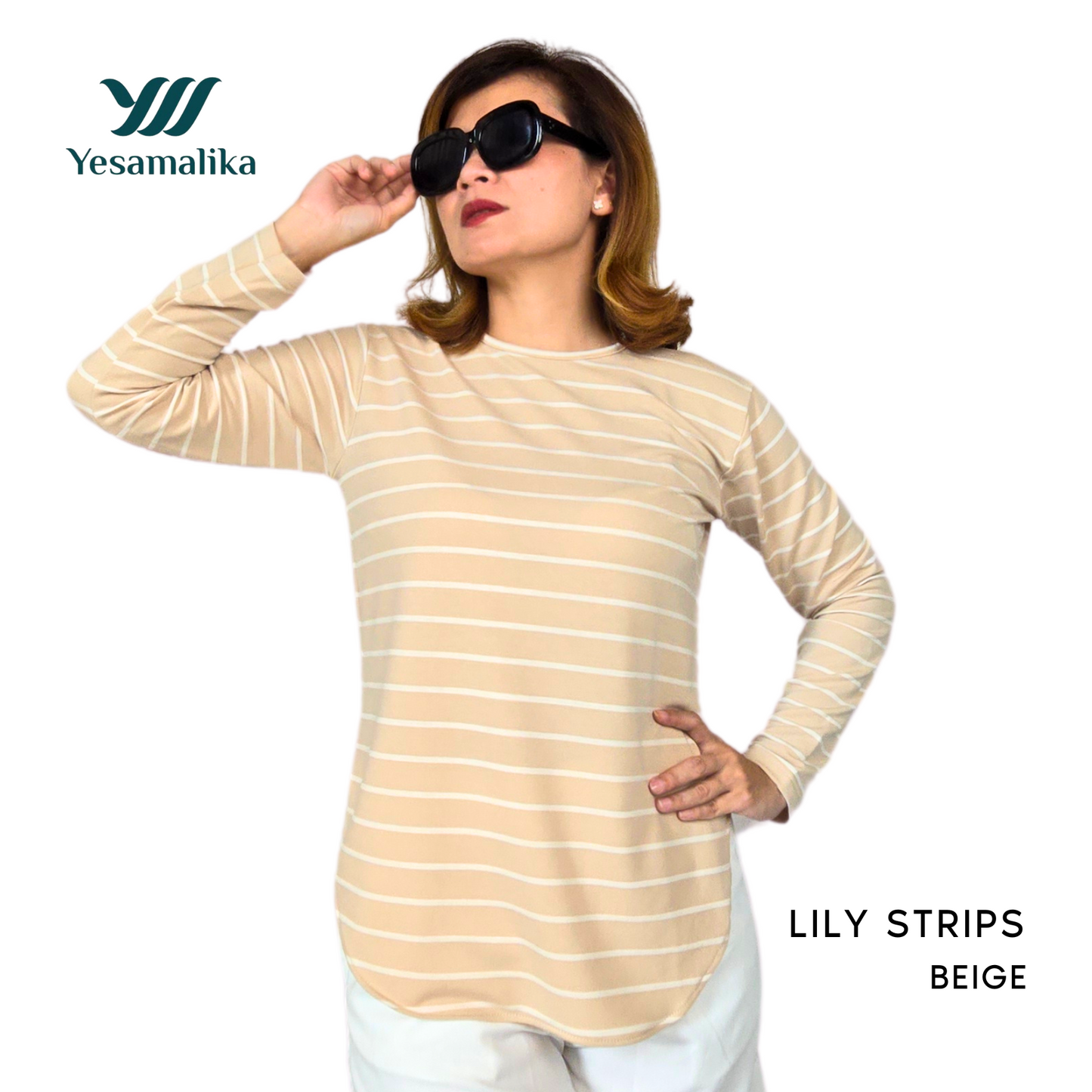 Lily Strip Top