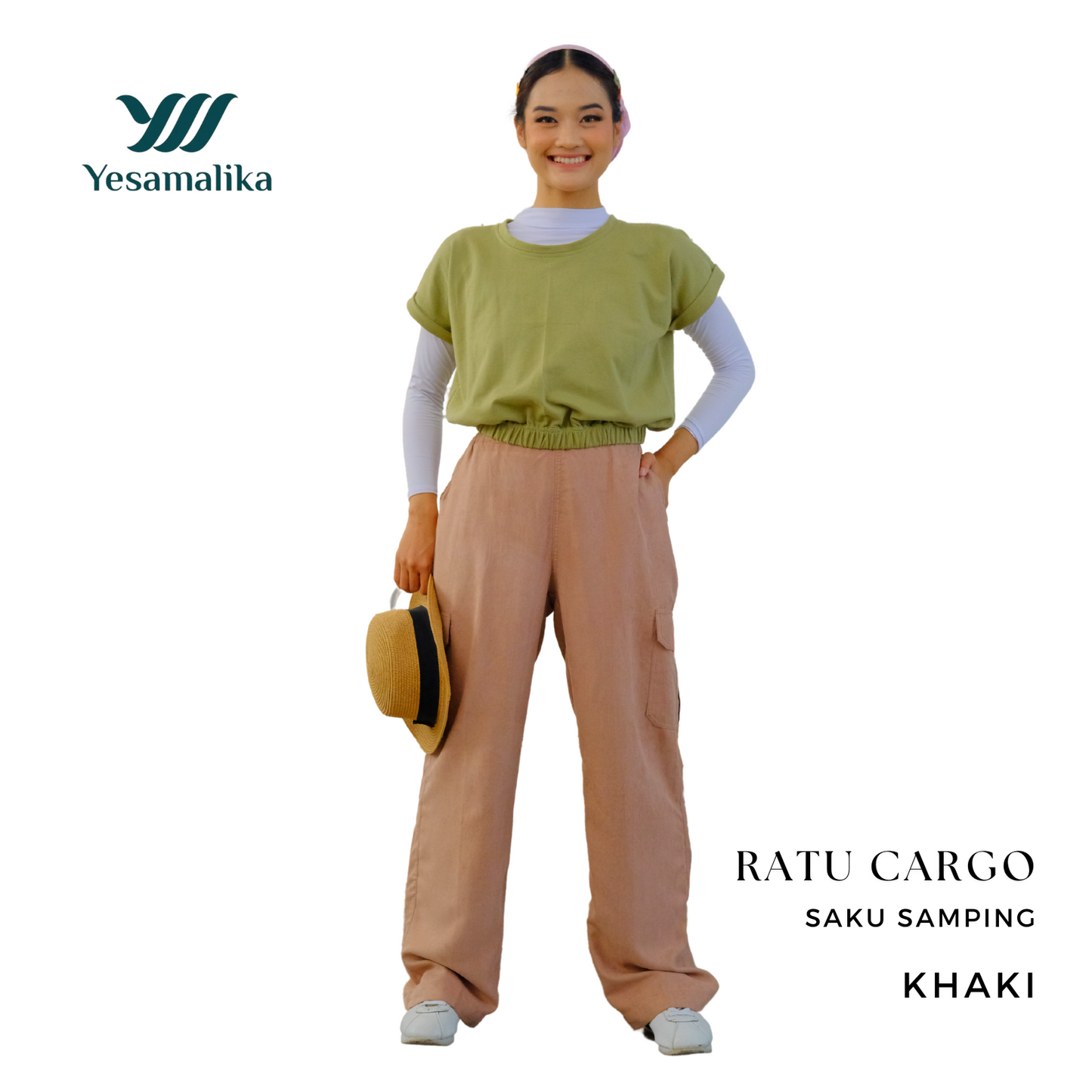 Ratu Cargo Pants | Saku Samping